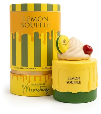 Productafbeelding van Al Wataniah Munchies Lemon Souffle EDP 100 ml W, AI-gegenereerde afbeelding