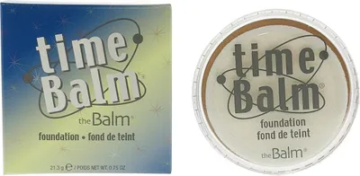 Zdjęcie produktu dla theBalm timeBalm Foundation, Słoik, Krem, Odcień light skin, Beżowy, Lighter than Light, Naturalny