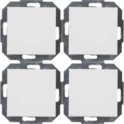 Produktbild von KOPP Universalschalter 10AX 589629056 250V Athenis Pack:4 reinweiß