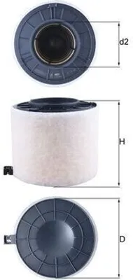 Image de Filtre à air KNECHT LX 4410