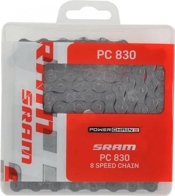 Immagine prodotto di Catena Sram PC 830 114 maglie 6/7/8 velocità argento