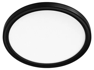 Obrázek produktu pro Stropní svítidlo OSRAM Orbis Easyfix, černá barva, 3000 K / 4000 K, teplá bílá, 950 lm, 14 W, průměr 22 cm, materiál: polypropylen (PP)