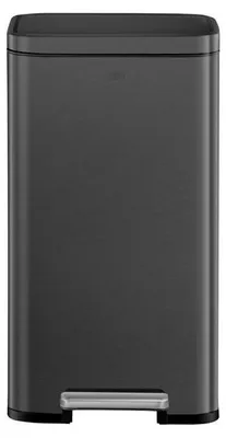 Produktbild von EKO - Madison Treteimer 30 Liter - Stainless Steel Plastic  - Schwarz
