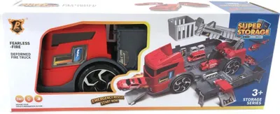 Immagine prodotto di Brandweer Garage in Truck Speelset + Licht en Geluid