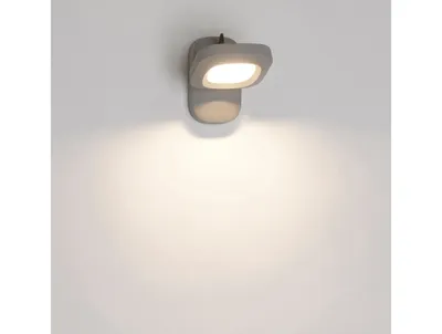 Produktbild von Philips myGarden Wandleuchte 172758716, Wandbeleuchtung für den Außenbereich, Grau, Aluminium, IP44, Garten, Terrasse, I