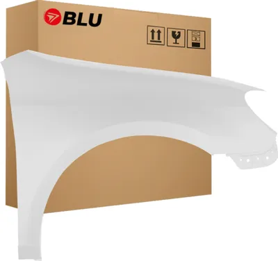 Produktbild von BLU Kotflügel Passend für Volkswagen GOLF VI 6 KOMBI LB9A Rechts Weiss CandyWeiss | 2008-2016 | Vorderseite Vorne | Lackiert | Einbaufertig