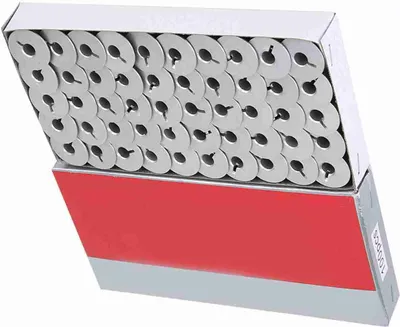 Zdjęcie produktu dla 100szt 55623A Aluminiowe szpulki szczelinowe do przemysłowych części maszyn do szycia