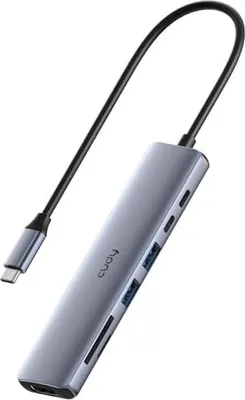 Produktbild von Cudy 7-IN-1 USB C Hub with 4K HDMI