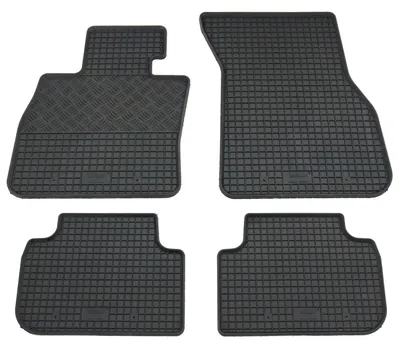 Gummifußmatten Set 4-teilig für 1er BMW F40 + 2er F44 Coupe (2020-), schwarz