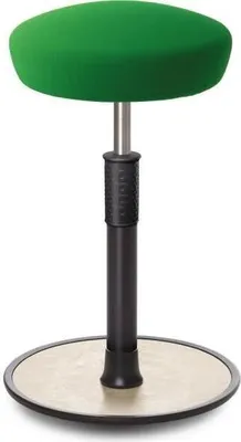 Produktbild von Sitz- Stehhocker Free Tall Hutsitz Gestrick Grün schwarz /cremeweiß.