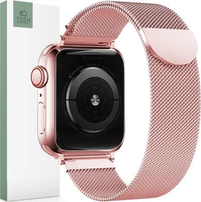 Image de Tech-Protect watch strap MilaneseBand Apple Watch 2/3/4/5/6/SE 42/44mm, rose gold