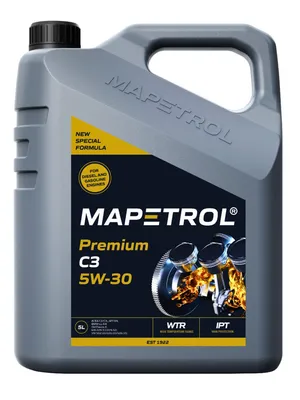 Produktbild von MAPETROL Premium C3 für 5W-30 5 Liter Motoröl Motorenöl Synthetisch 505 01 Longlife-04 226.5 229.31 229.51 229.52 DEXOS 2 RN0700 RN0710 Öl