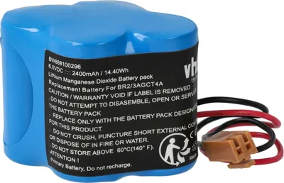 Obrázek produktu pro Batterie für Fanuc 18-T Serie A98L00310025, A98L-0031-0025  u.a.