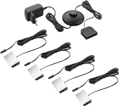 Produktbild von 4x Glasbodenbeleuchtung LED Glaskantenbeleuchtung Vitrinenbeleuchtung SEBSON