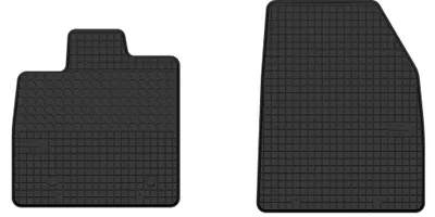 Image de Tapis avant en caoutchouc pour BYD ATTO 3 2021- (SUV) – 2 pièces, noirs, sur mesure