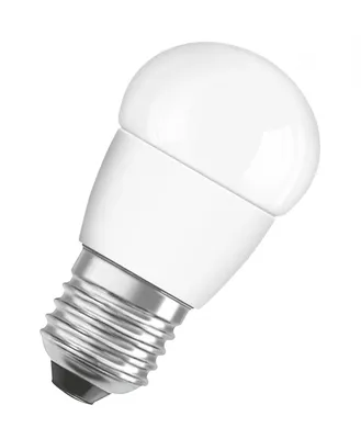 Produktbild von Osram P45 E27 5W LED-Tropfen, Sockel E27, 5 Watt, Neutralweiß, 4000 K,