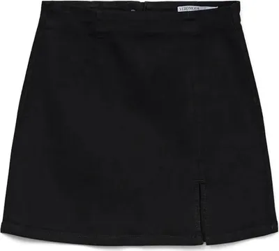 Produktbild von Vero Moda Nelly High Waist Denim Short Rock Schwarz S Damen Schwarz S
