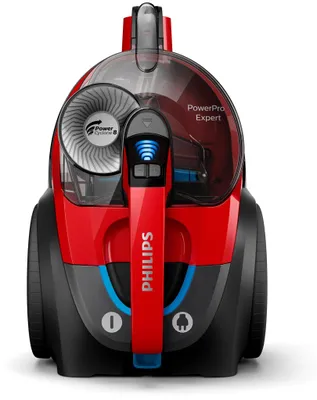 Produktbild von Philips PowerPro Expert Staubsauger ohne Beutel, einschließlich Zubehör, 99,9 % Staubaufnahme, 900 W, rot (FC9729/09)