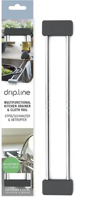 Zdjęcie produktu dla Sanni Shoo Drip.Line uchwyt na ściereczkę do naczyń Organizer Multitool szary