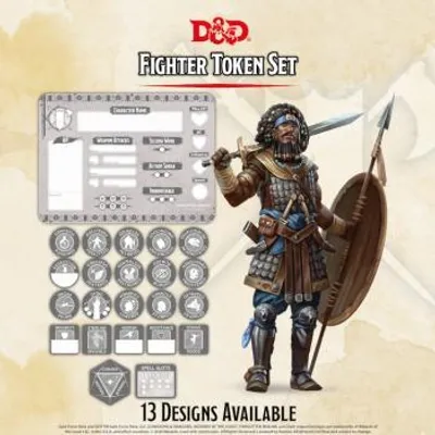 Produktbild von Dungeon & Dragons - Fighter Token Set