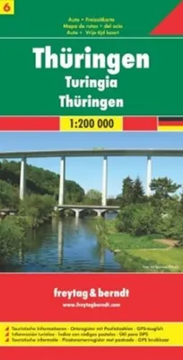 Image de Allemagne 06 Thuringe 1 : 200 000