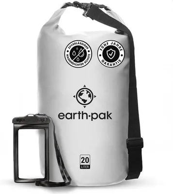 Produktbild von Wasserdichter Rucksack mit Schultergurt und Telefonabdeckung zum Kajakfahren, Wandern und Camping