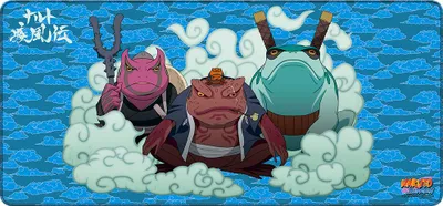 Immagine prodotto di Mousepad Naruto Shippuden Rospi dal Monte Myoboku, XL
