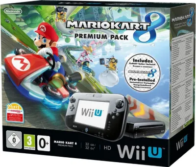 Produktbild von Nintendo Wii U Konsole Mario Kart 8 Premium Pack