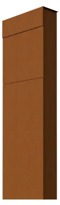 Produktbild von Standbriefkasten, Design Briefkasten The Box Rost