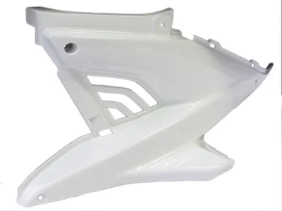 Imagen del producto de Carcasa motor, lado izquierdo, para Yamaha Aerox, modelo fabricado hasta 2014, color blanco brillante