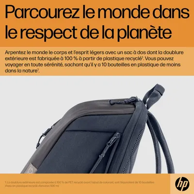 Immagine prodotto di HP Travel - Notebook-Rucksack - 39.6 cm - bis zu 15,6" - 18L