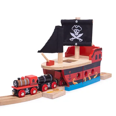 Obrázok produktu pre Bigjigs Rail Pirátská galéra
