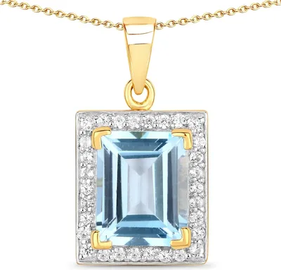 Produktbild von Rafaela Donata Kette Sterling Silber Blautopas 70110150