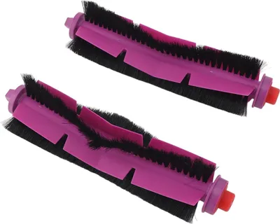 Image de 2 brosses principales pour robot aspirateur - Pièces de rechange professionnelles, efficaces et sûres pour Midea V10, V12 et W11