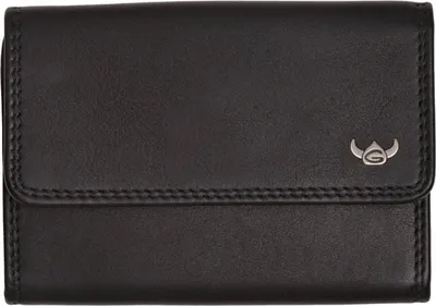 Image de Golden Head Cuir étui à clés Polo Key Case Black noir