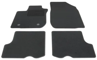 Fußmatten Set für Dacia Sandero II, Bj. 1/2017-12/2020, schwarz