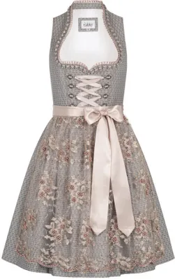 Produktbild von Mini Dirndl Elisabeth in Taube von Nübler, Größe:42