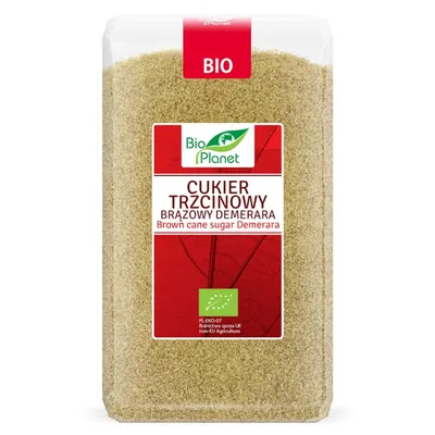 Obrázok produktu pre DEMERARATRUBOVÝ CUKOR 1 kg -PLANÉTA
