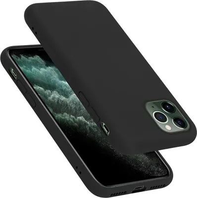 Produktbild von Cadorabo Schutzhülle für Apple iPhone 11 PRO MAX Hülle in Schwarz Handyhülle Case Cover TPU Etui
