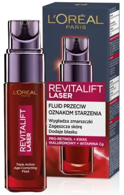 Zdjęcie produktu dla L'Oréal Revitalift Laser Przeciwzmarszczkowe Serum Z Pro-Retinolem 30ml