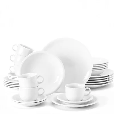 Obrázok produktu pre Seltmann Weiden Kombiservice 30-tlg. A Compact weiss 001.716175