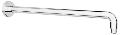 Produktbild von AquaCraft Brausearm Wandmontage verchromt | Duscharm 300 mm aus Metall |  Wandarm für Kopfbrausen | Standardanschluss 1/2 Zoll | Duschzubehör für Regenduschen