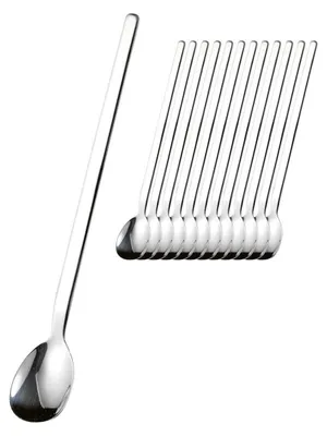 12 Limonadenlöffel Bettina, Edelstahl 18/10, poliert, 20 cm