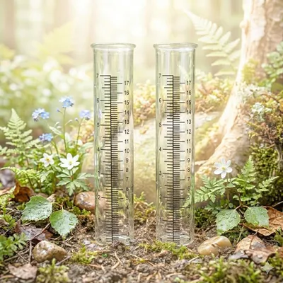 Produktbild von Präzisions-Regenmesser-Ersatzglas-Set ca. Ø 4,5 cm x 22 cm