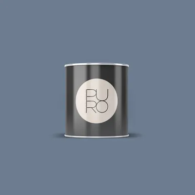 Produktbild von Wandfarbe Blau | PURO Tide Blue | Exklusive Innendispersion Hohe Farbintensität | 1 Liter