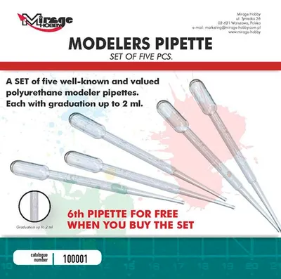 Imagen del producto de Juego de 6 figuras Pipetek - Mirage Hobby