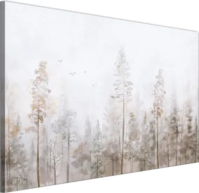 Image de LUMASOUL Tableau sur toile, motif nature, tableaux muraux cadre bois, Tableau Mural pour Salon & Chambre, 90x60 cm moderne