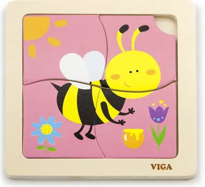 Produktbild von Viga 50138 Puzzlespiel auf dem Podium - PszczóÅka