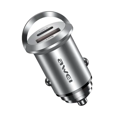 Obrázek produktu pro Nabíjecí adaptér do zapalovače auta Awei C-708 45W