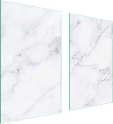 Produktbild von Glasschutzplatte Für Herd 75X52 Marmor